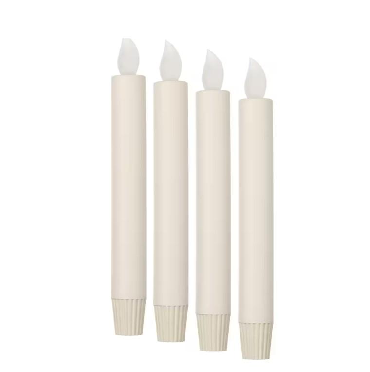 Flameless Taper Candle - Short - My Party Genie